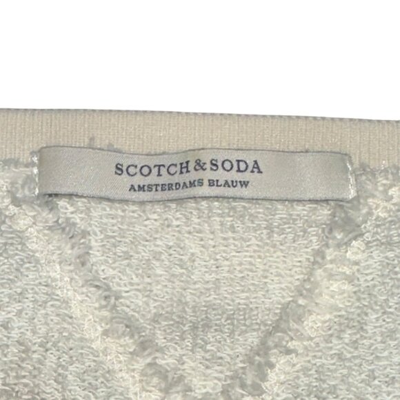 Scotch & Soda Pullover Crew Neck Sweatshirt Marine Nautical Medium Americana USA - Picture 5 of 7